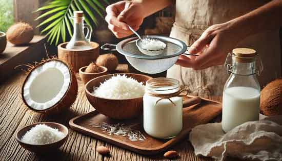 Kokosmilch selber machen