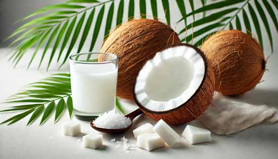 Kokosnuss ist gesund